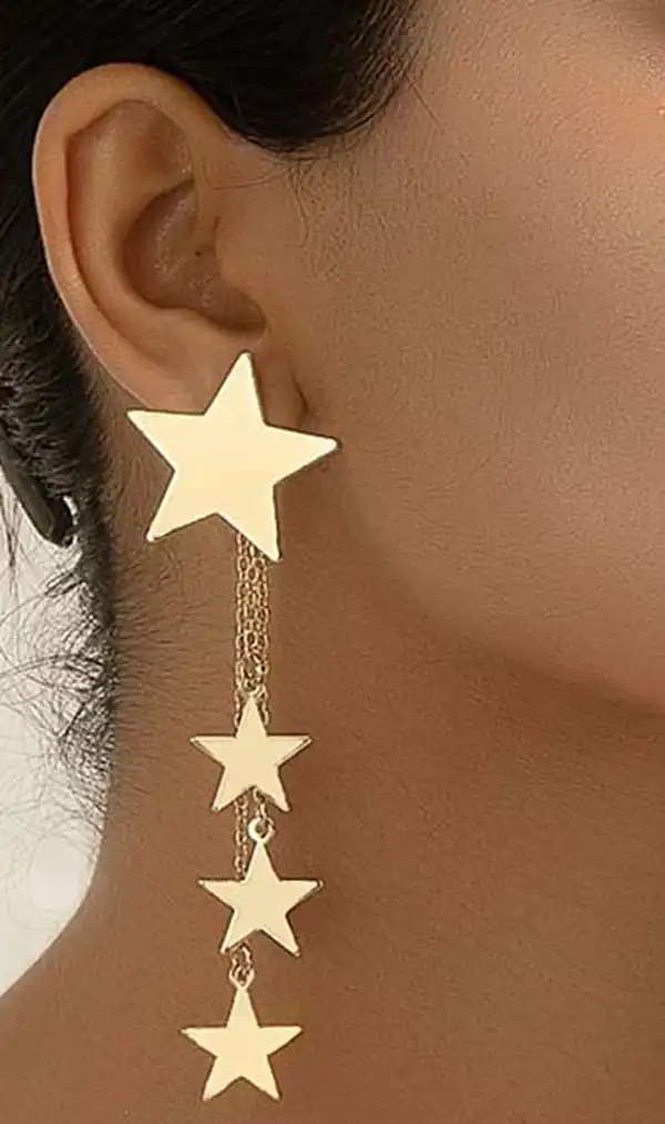 مدل گوشواره آویز طلا جدید