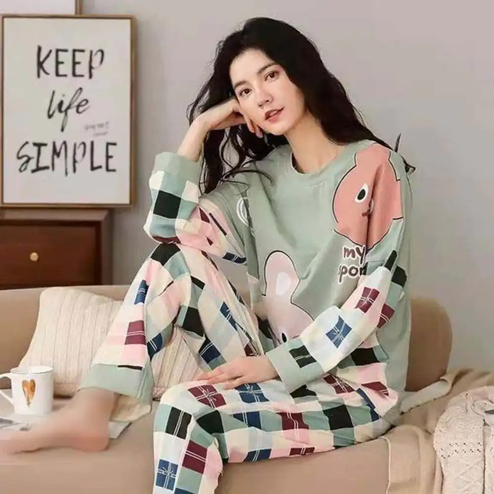 مدل لباس خانگی شیک و دخترانه