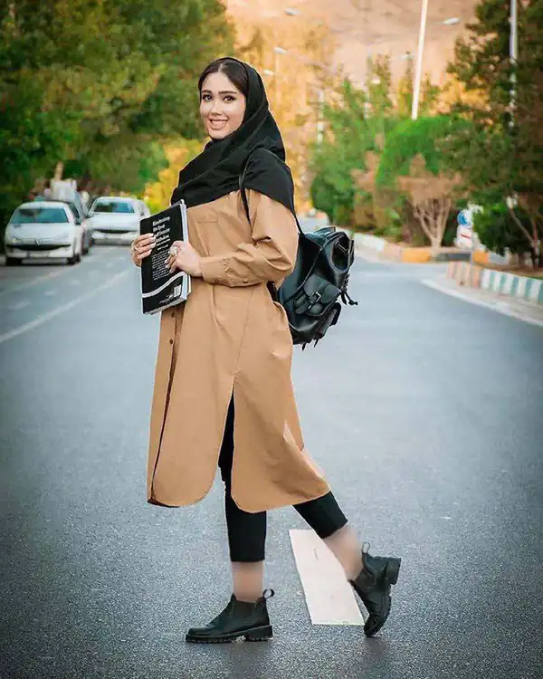مدل مانتو دانشجویی خاص