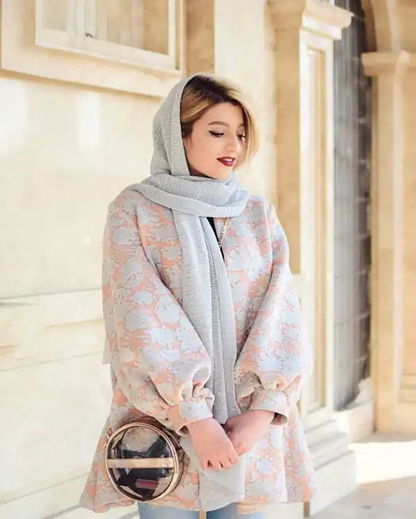 مدل مانتو مزونی جدید رنگی
