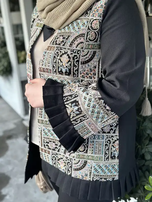 مدل مانتو ترکیبی شیک و خاص