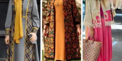 مدل مانتو ترکیبی شیک و خاص برای خانم های متفاوت و جذاب