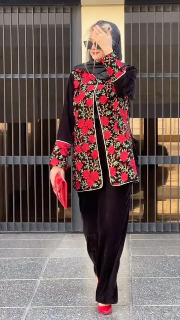 مدل مانتو کتی شیک مجلسی