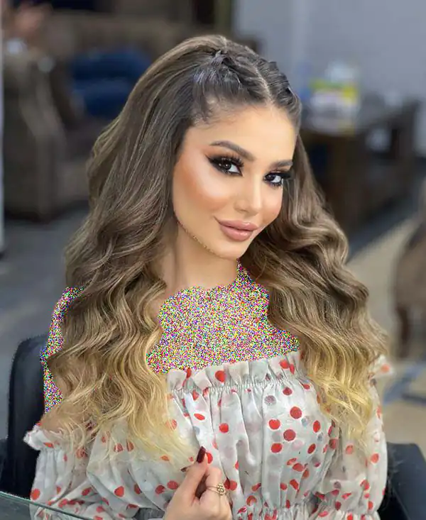 مدل مو جلو سر مجلسی