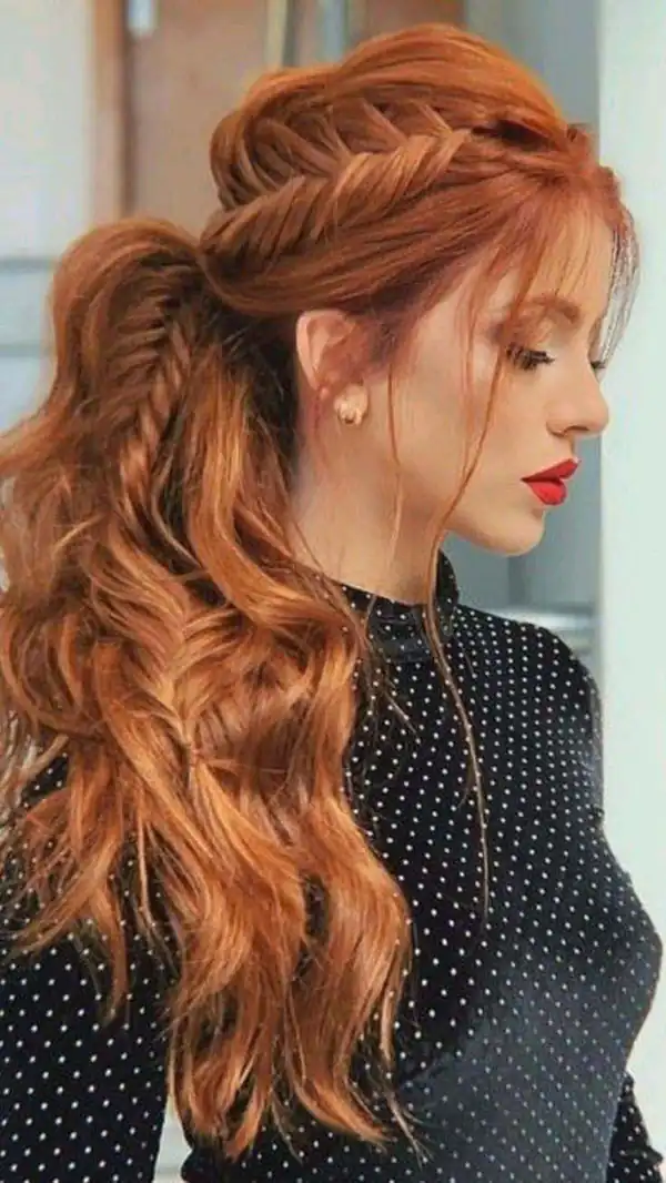 مدل مو جلو سر مجلسی