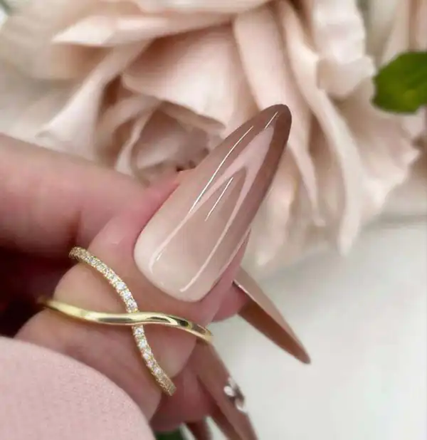 مدل ناخن آمبره