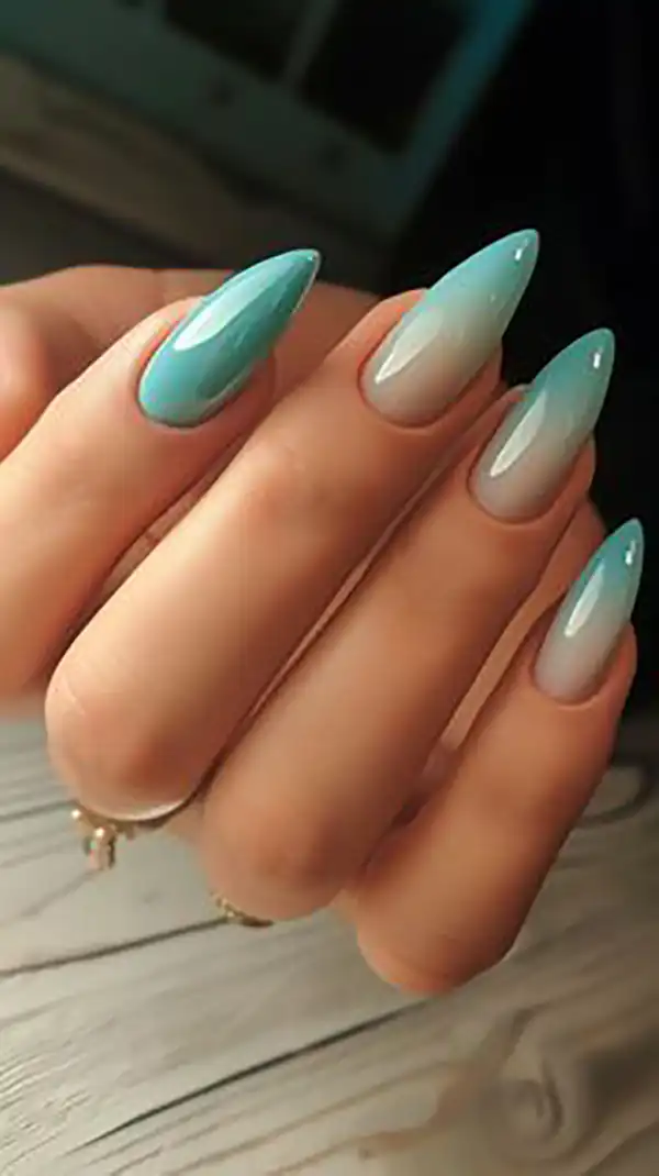 مدل ناخن آمبره