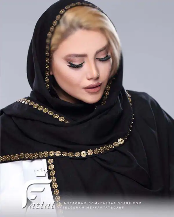 مدل شال مشکی محرمی