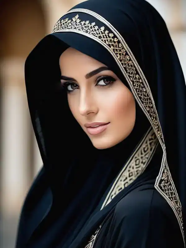 مدل شال و روسری عربی