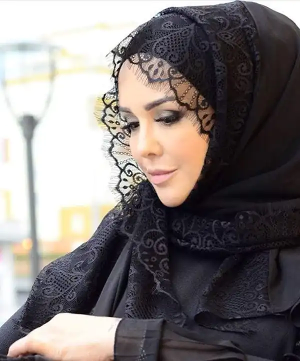مدل شال و روسری عربی