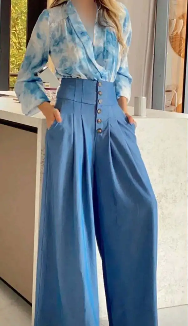 مدل شلوار گشاد مجلسی