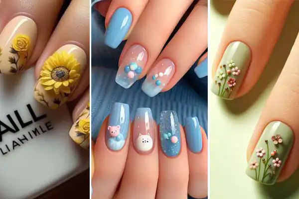 مدل طراحی ناخن تابستانه