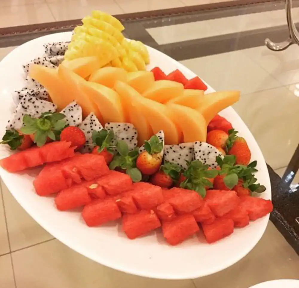 چیدمان هندوانه در ظرف