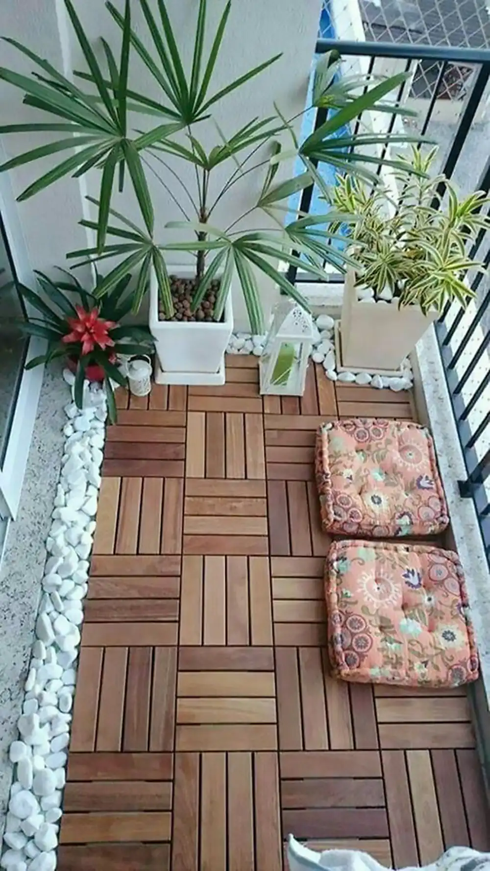 دکور بالکن خیلی کوچک