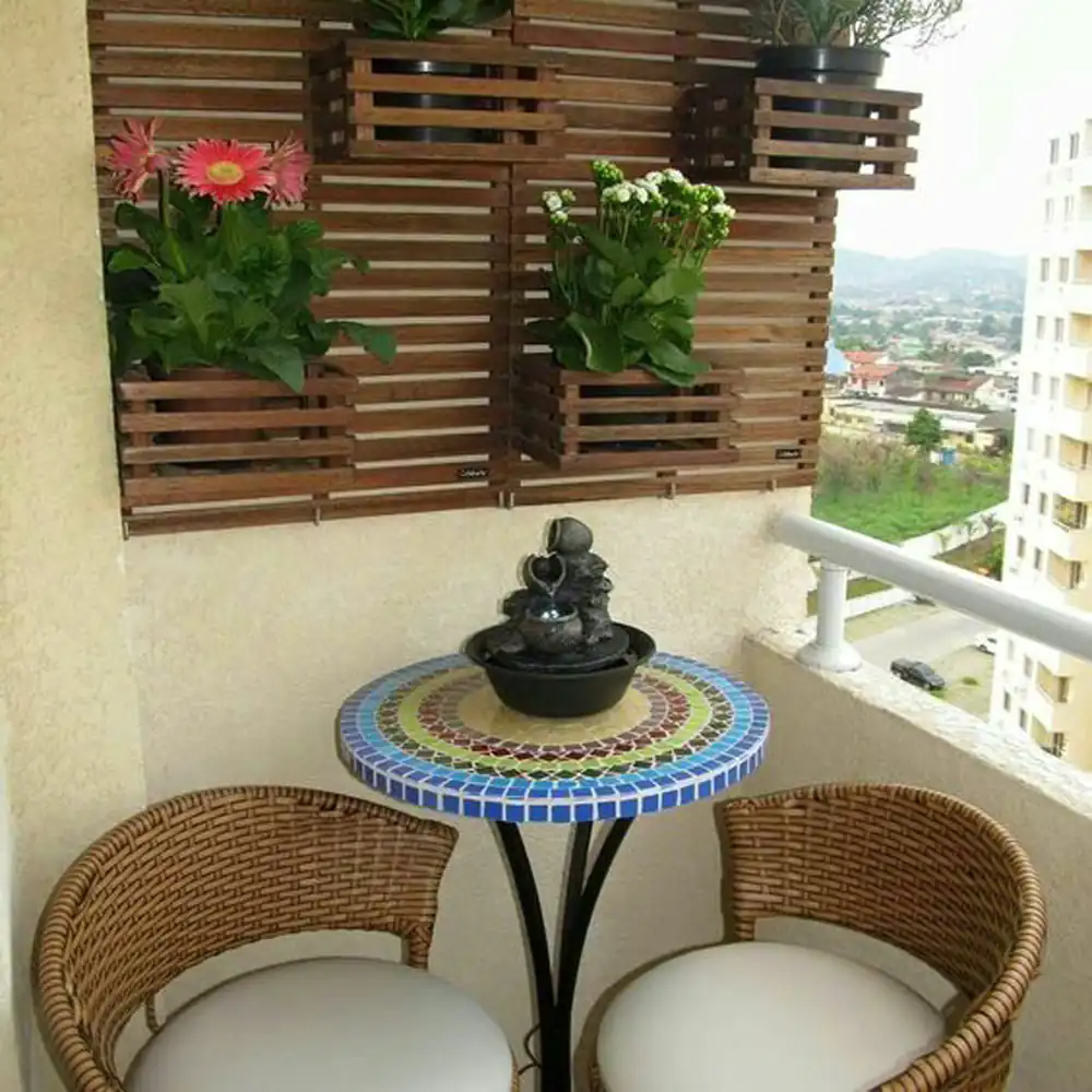 دکور بالکن خیلی کوچک