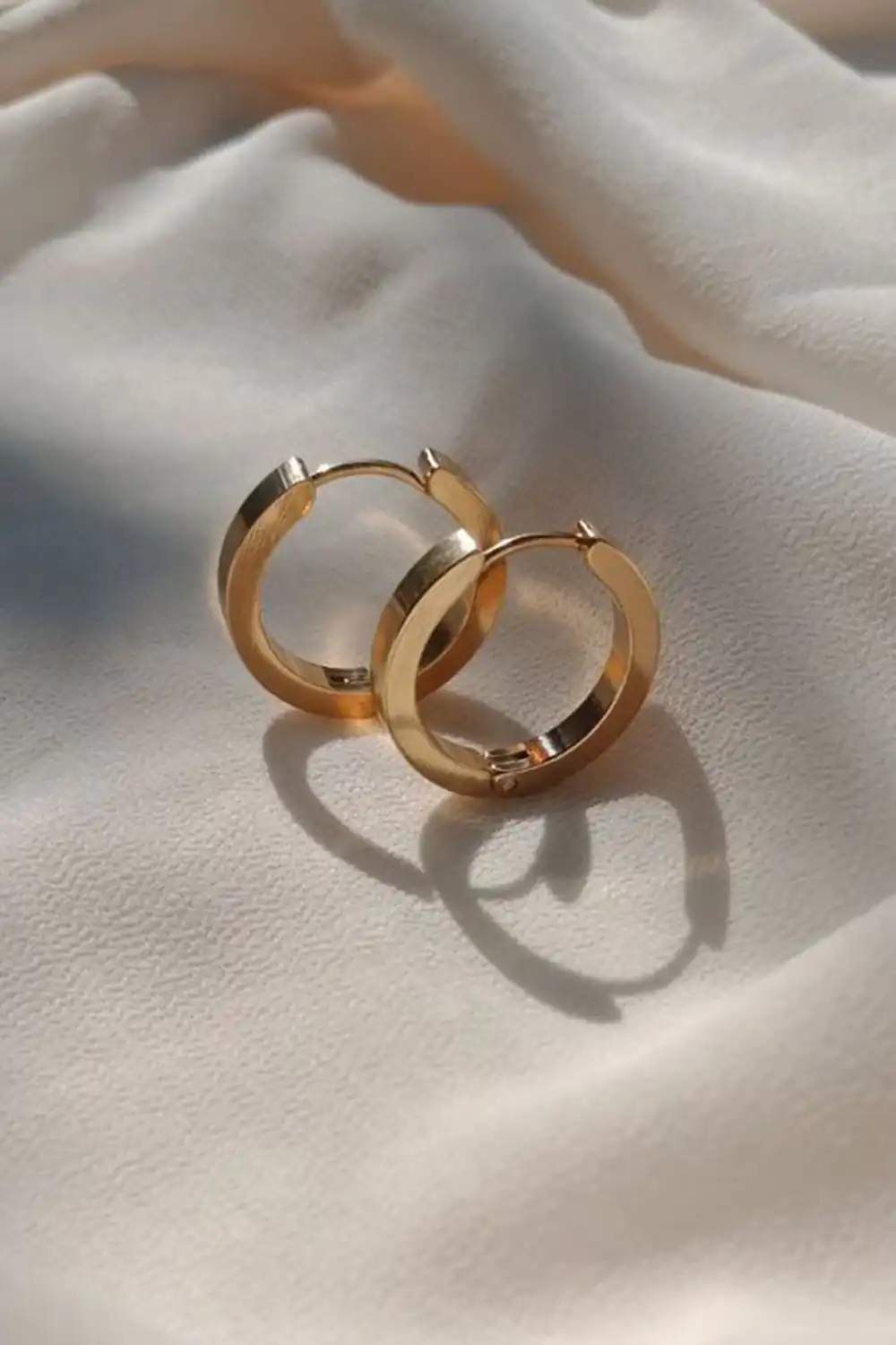 مدل گوشواره حلقه ای طلا دخترانه