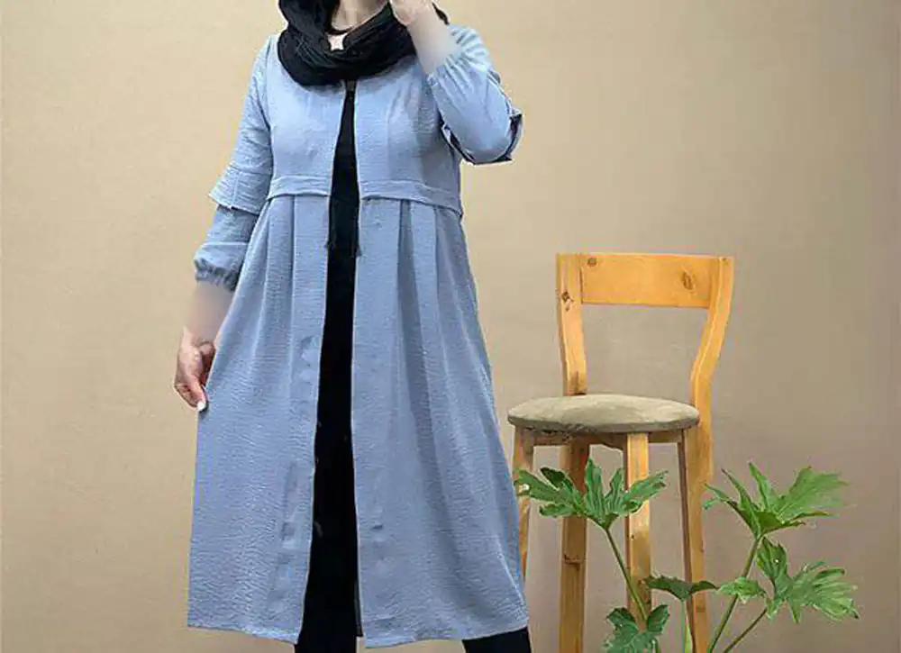 مانتو تابستانی ابرو بادی