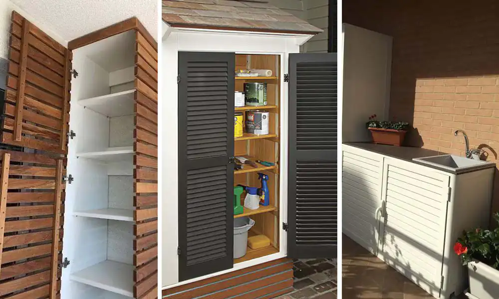 مدل کابینت حیاط خلوت