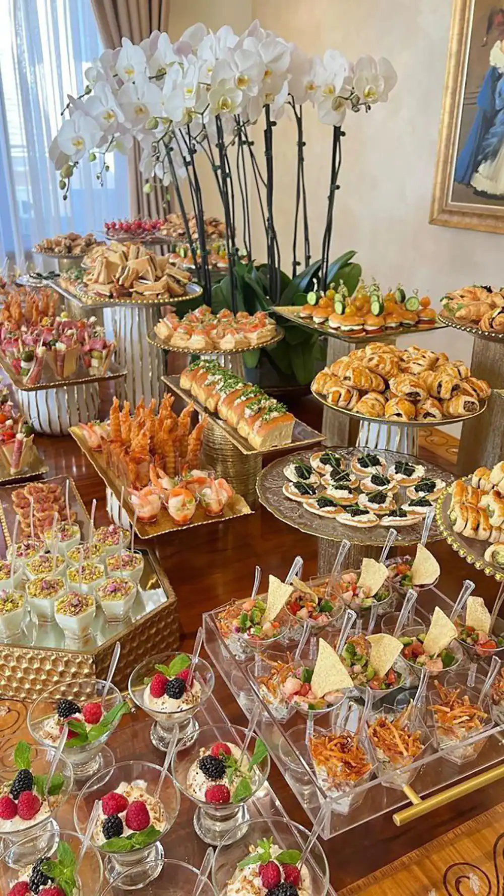 مدل چیدمان میز غذا