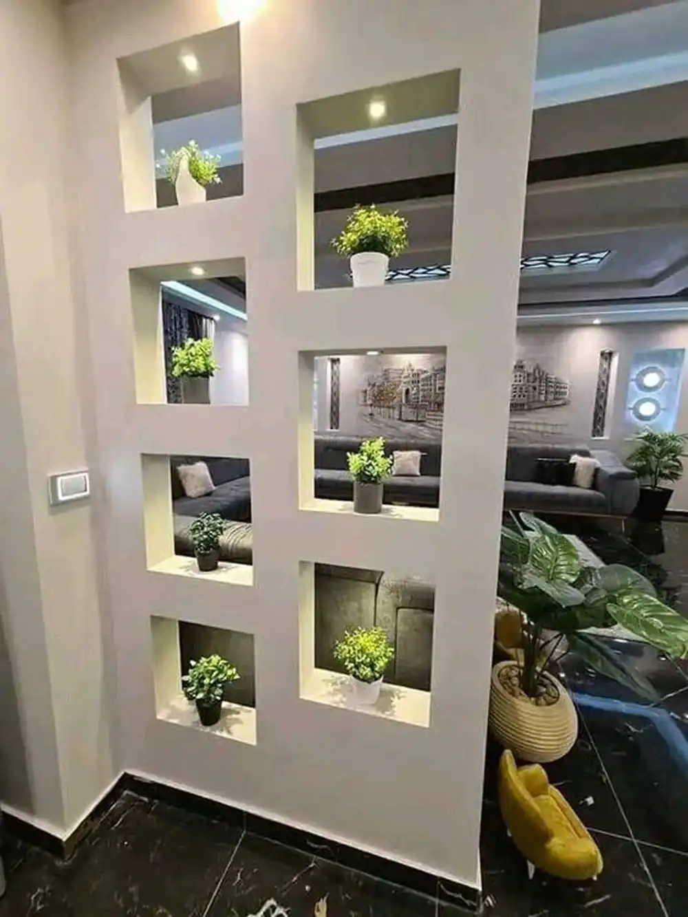 مدل چیدمان شلف پذیرایی