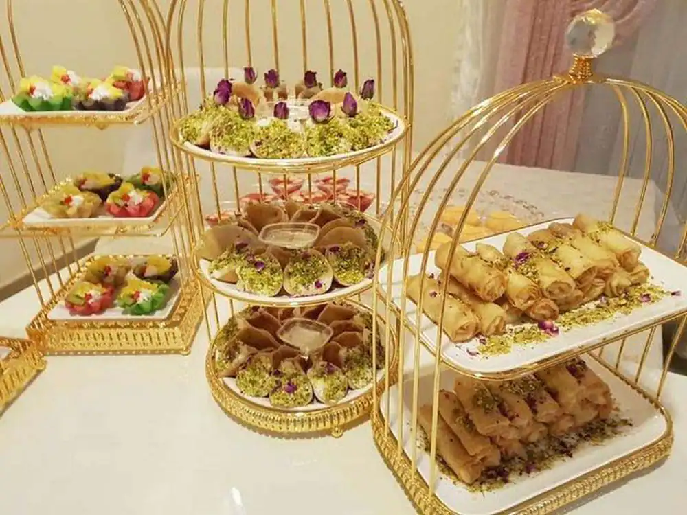 مدل چیدمان شیرینی