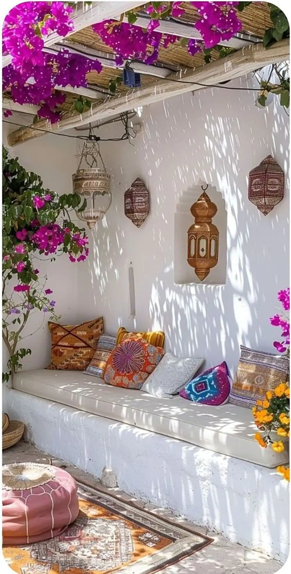 مدل چیدمان تراس جدید