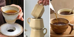 مدل فنجان لته خوری سرامیکی شیک و جدید از نمونه های کافه ای