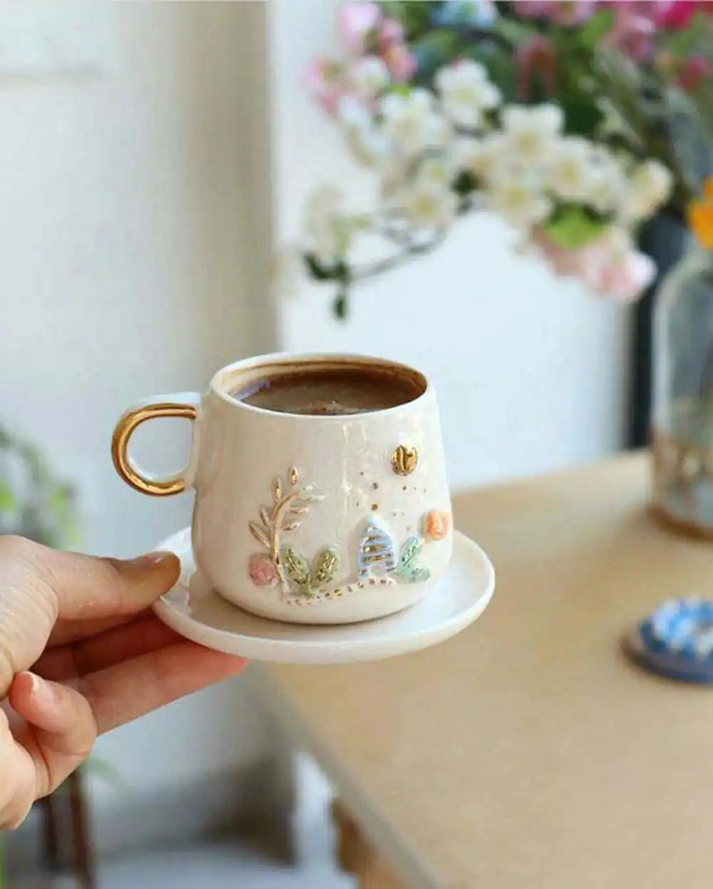 مدل فنجان لته خوری سرامیکی