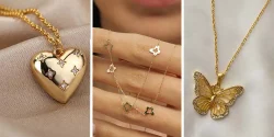 مدل گردنبند طلا دخترانه خوشگل و خاص برای بانوان شیک پسند