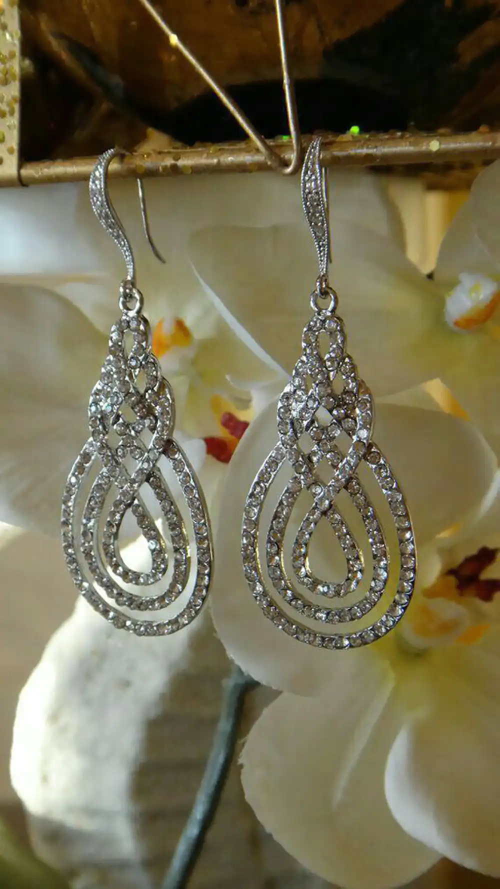 مدل گوشواره طلا اشکی