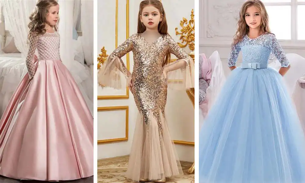 مدل لباس مجلسی بچگانه لاکچری