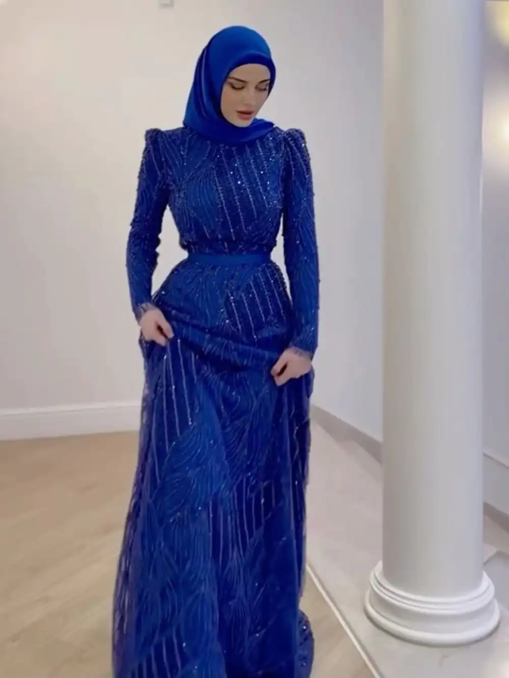 مدل لباس مجلسی لاکچری پوشیده