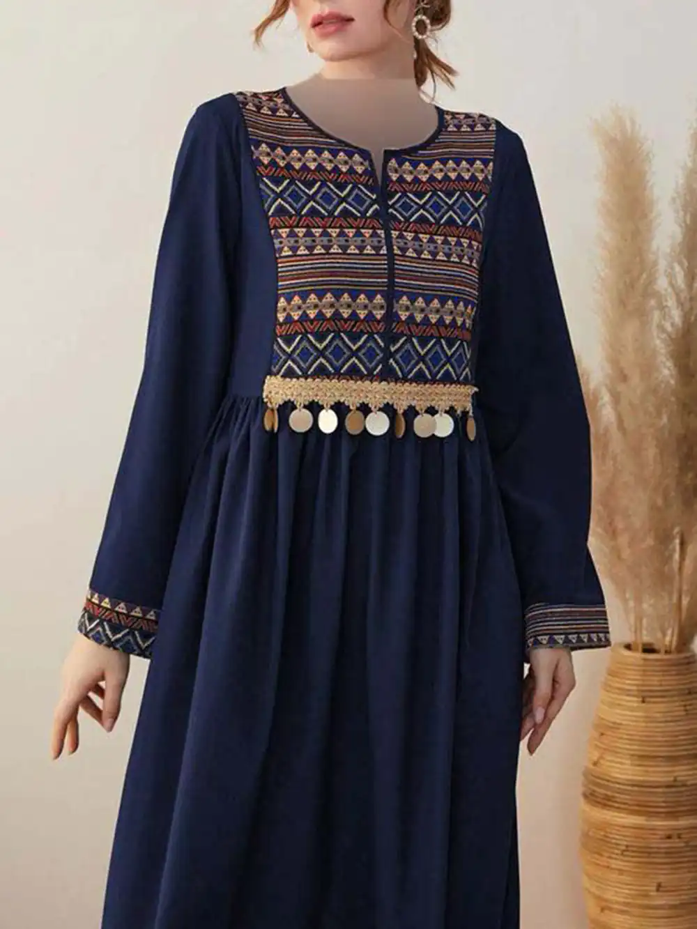 مدل مانتو پیراهنی سنتی
