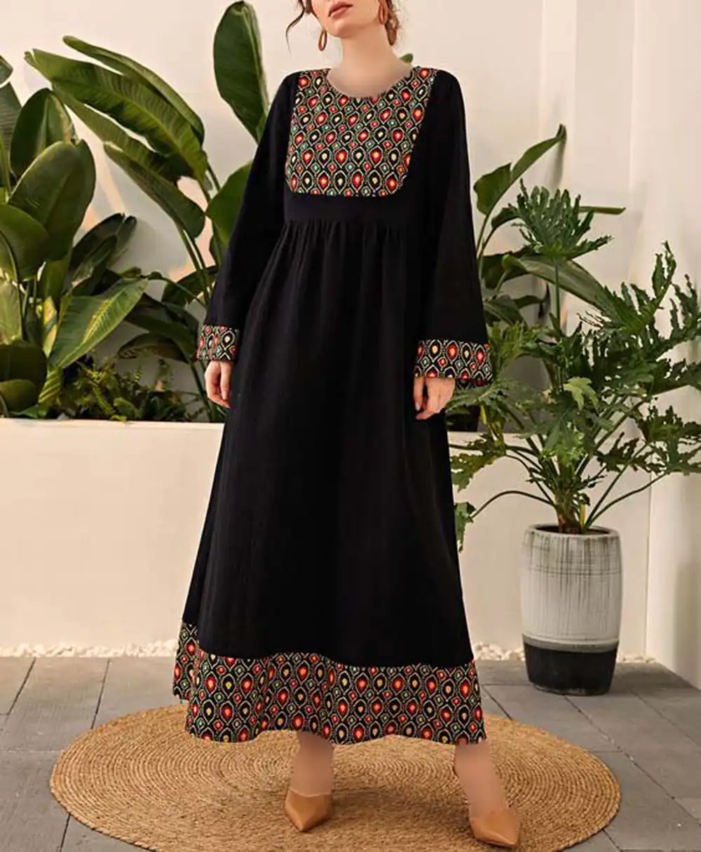 مدل مانتو پیراهنی سنتی