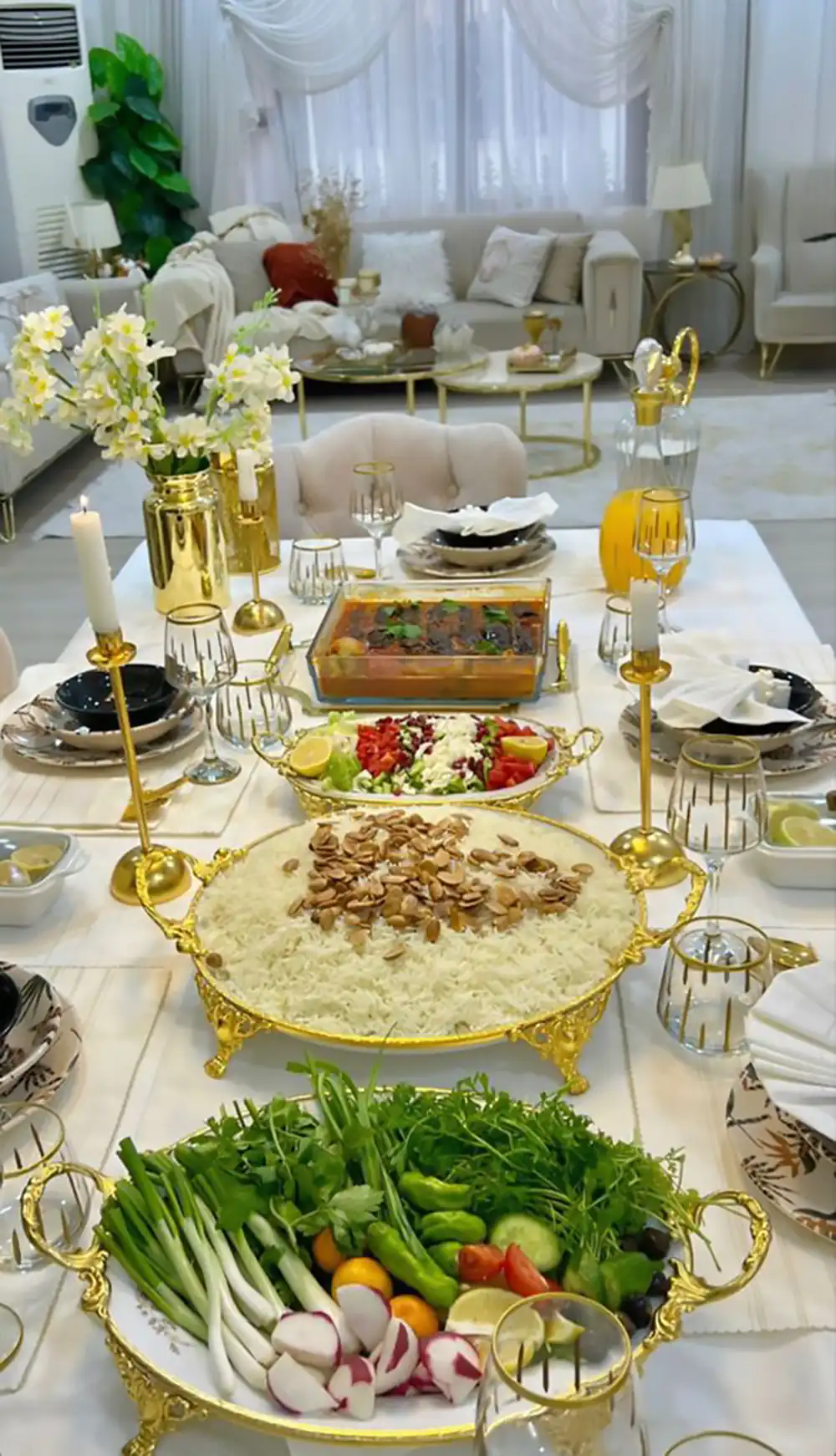 مدل سفره آرایی مدرن