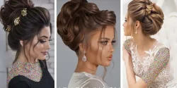 مدل شینیون عربی جدید و شیک برای بانوان جذاب و خوش استایل