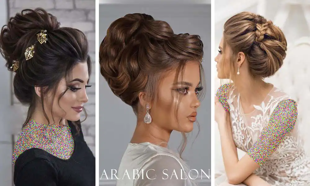 مدل شینیون عربی جدید