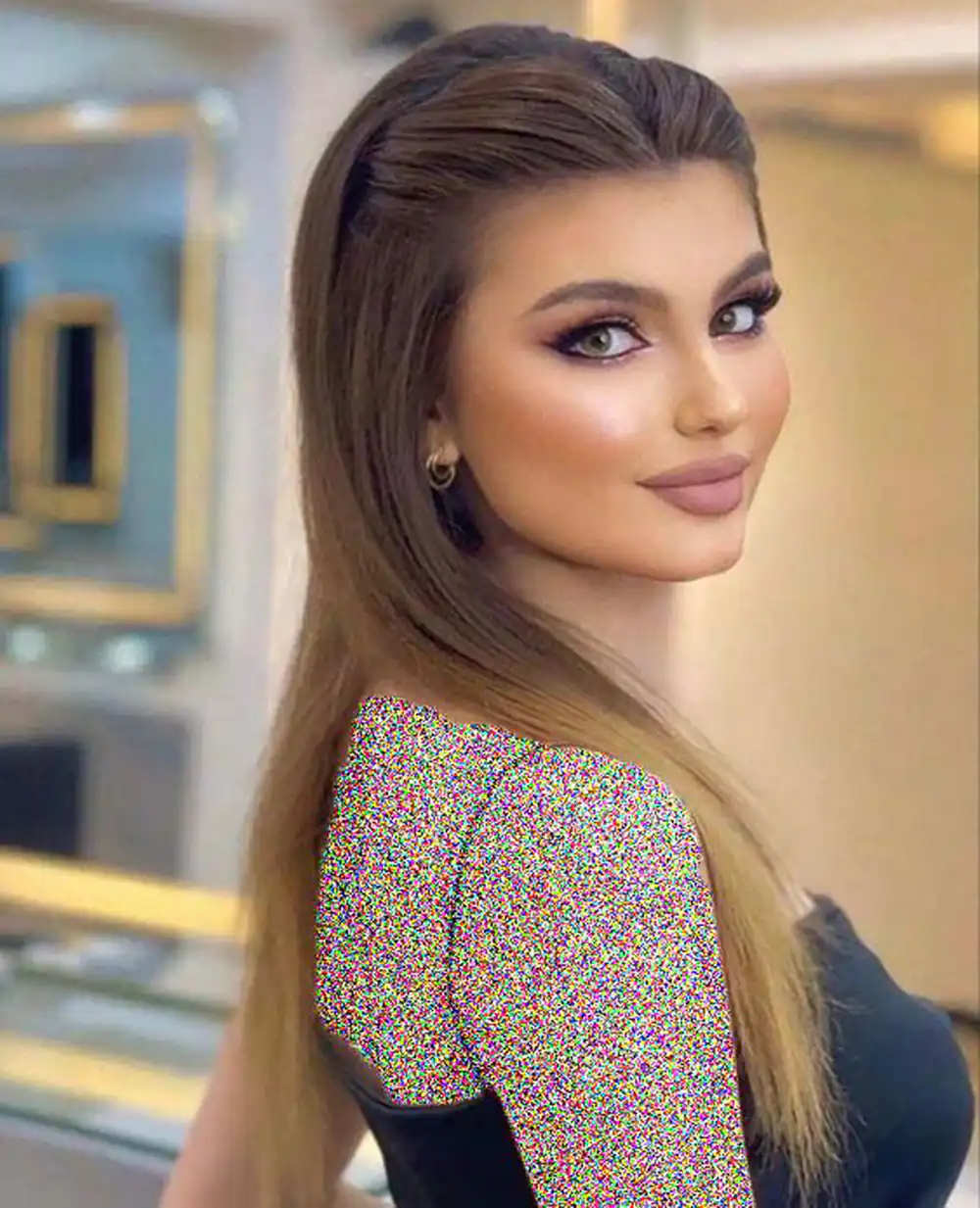 مدل شینیون جلوی مو