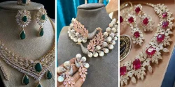 سرویس طلا سفید سنگین و فوق العاده لاکچری از گالریهای اماراتی