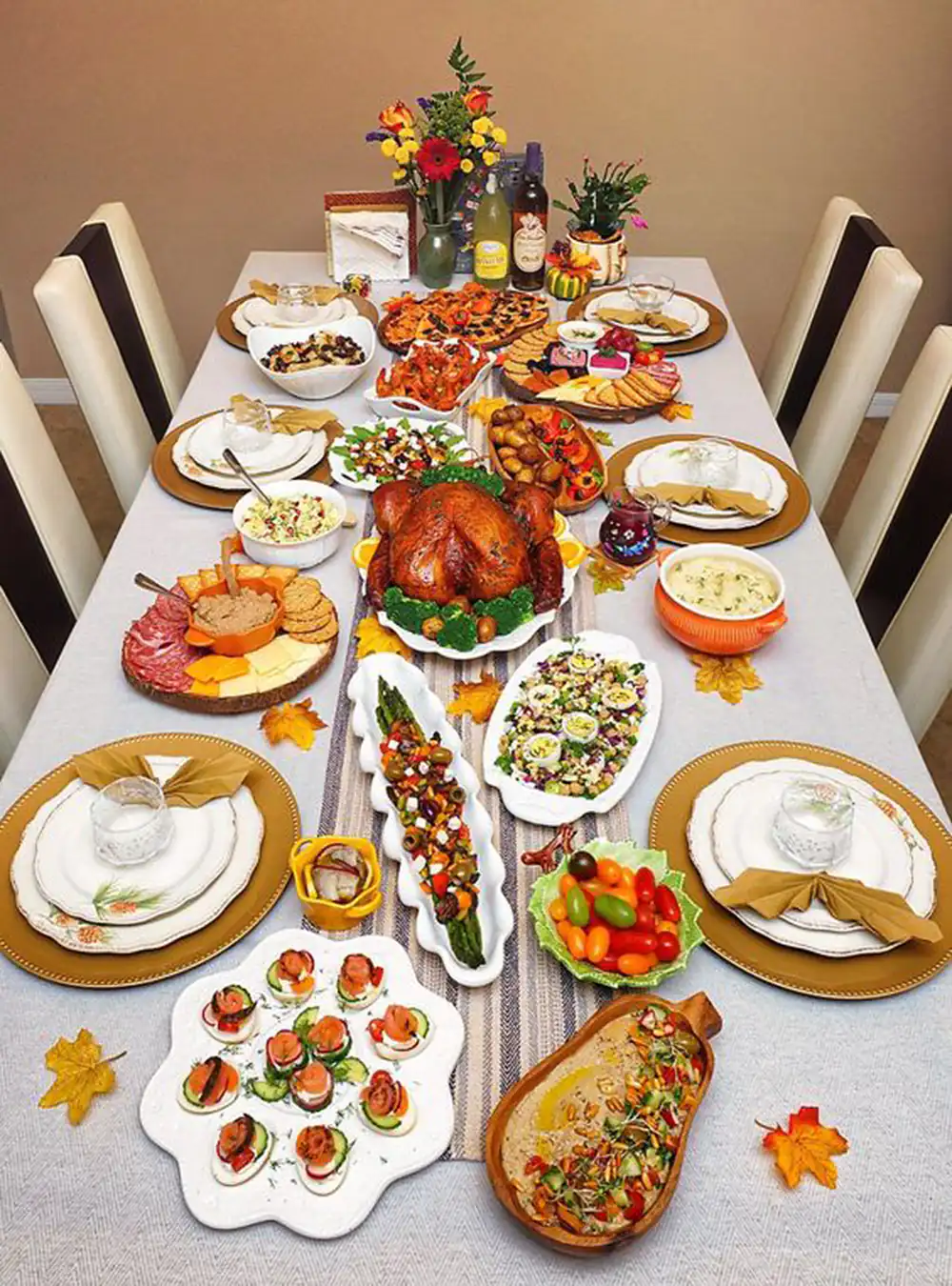 تزئین غذای ساده