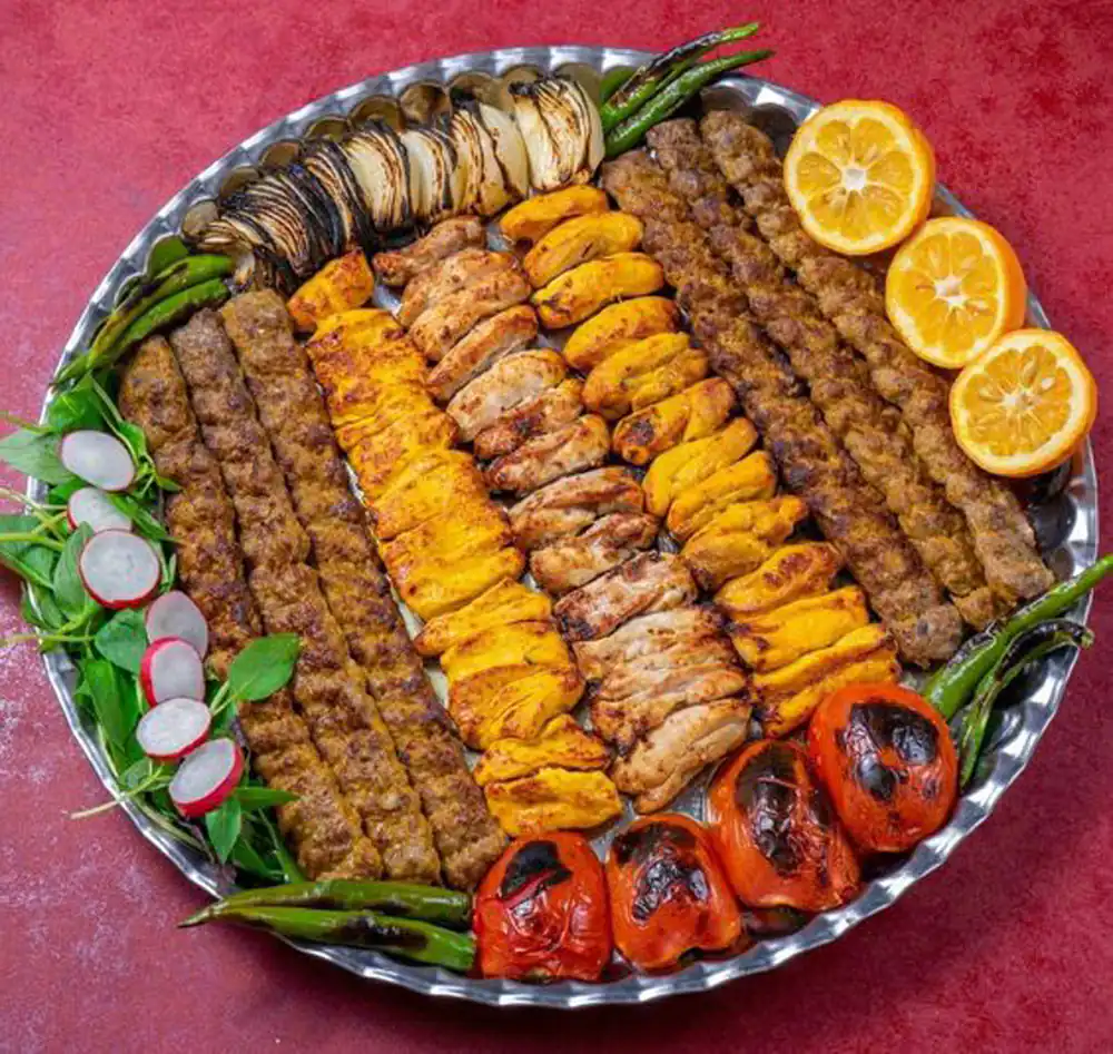 تزئین مرغ برای مهمانی