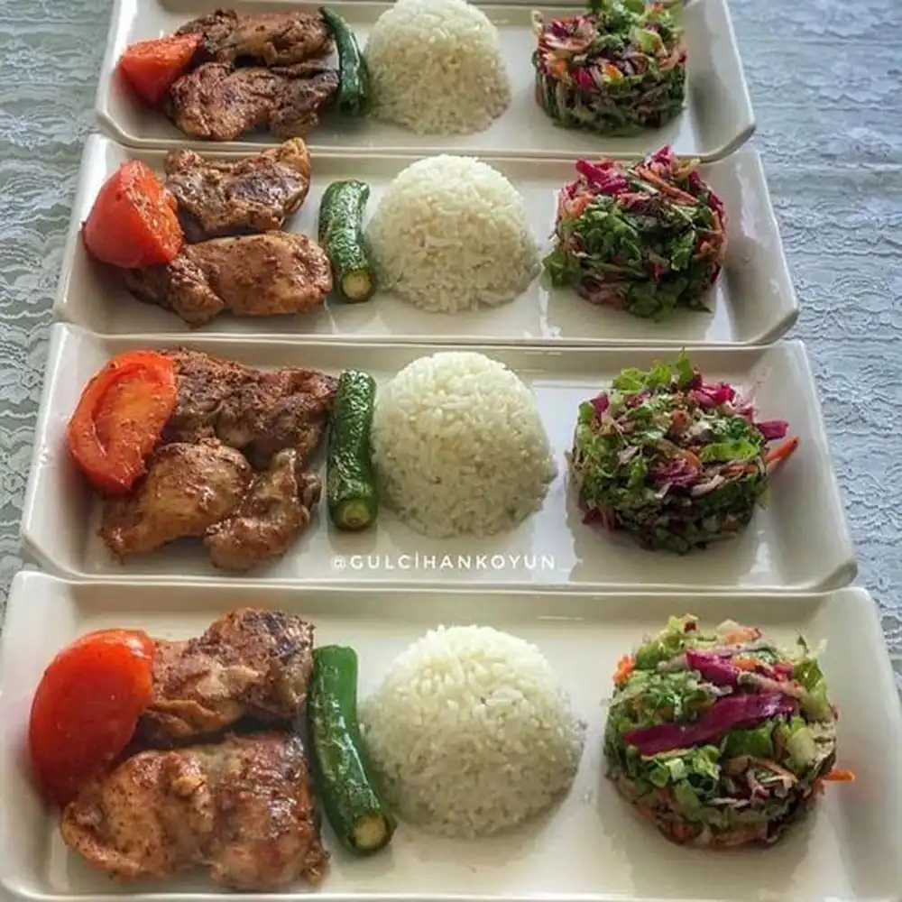زیباترین تزیین غذا تک نفره