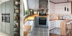 چیدمان آشپزخانه اینستاگرام شیک و مدرن برای افراد مشکل پسند