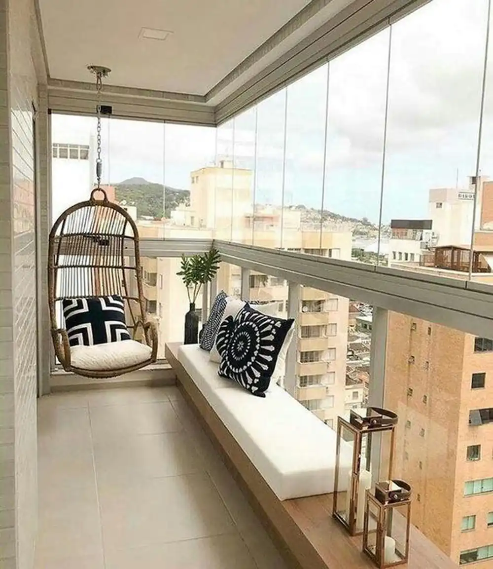 دکور زیبا برای بالکن
