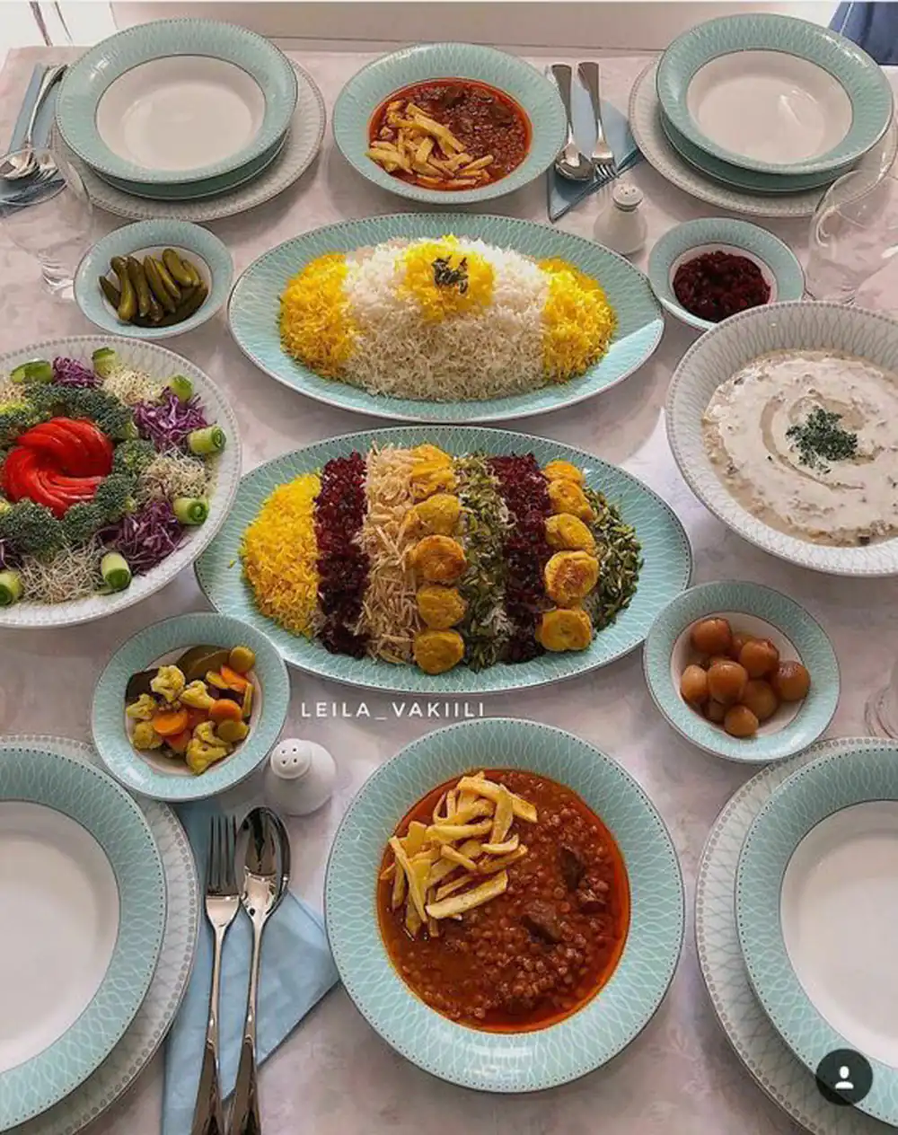 دیزاین پلو حرفه ای و شیک