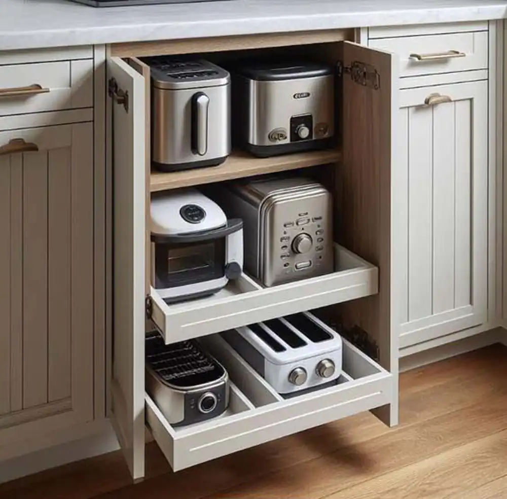 ایده برای چیدن کابینت آشپزخانه