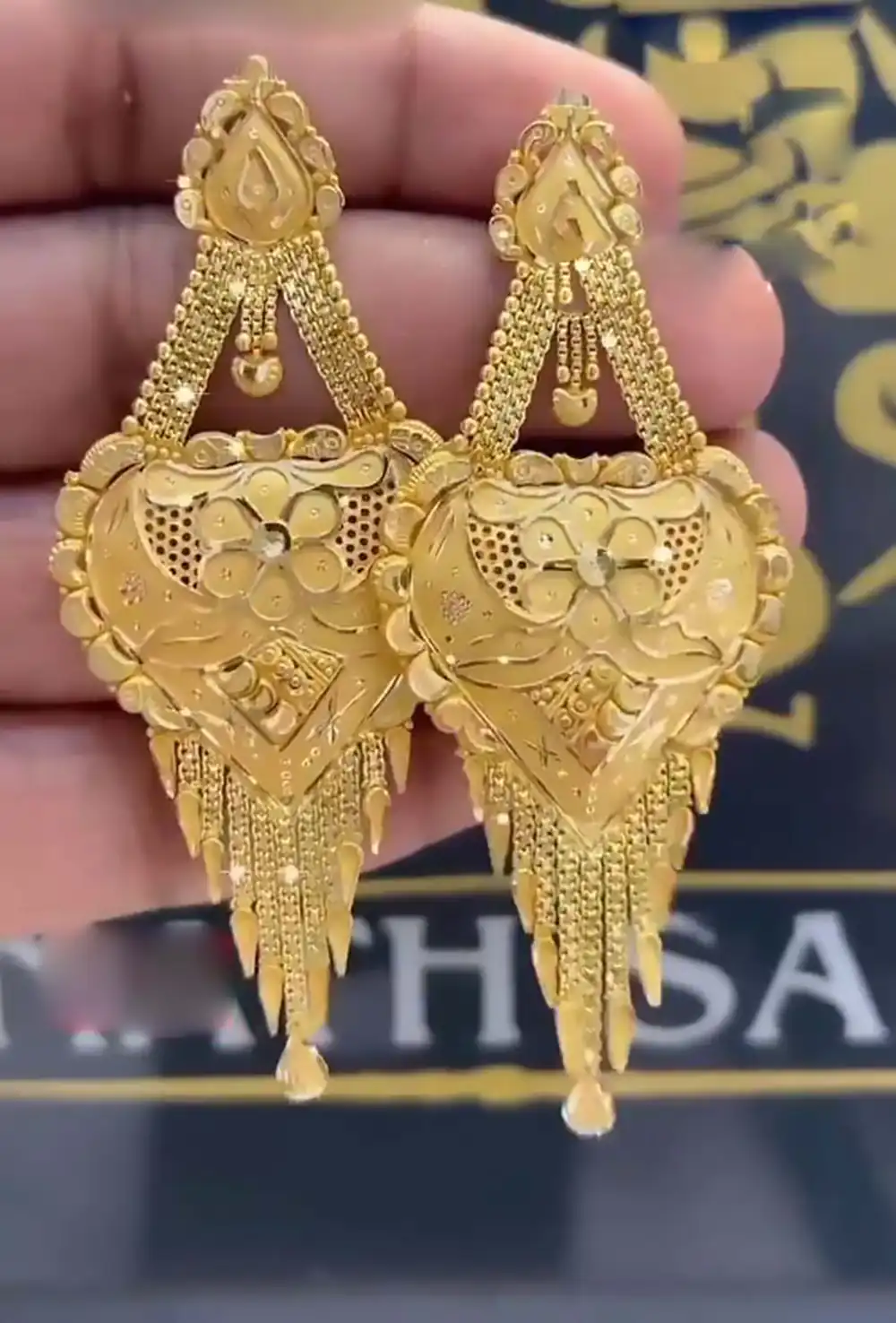 جدیدترین مدل گوشواره آویز طلا