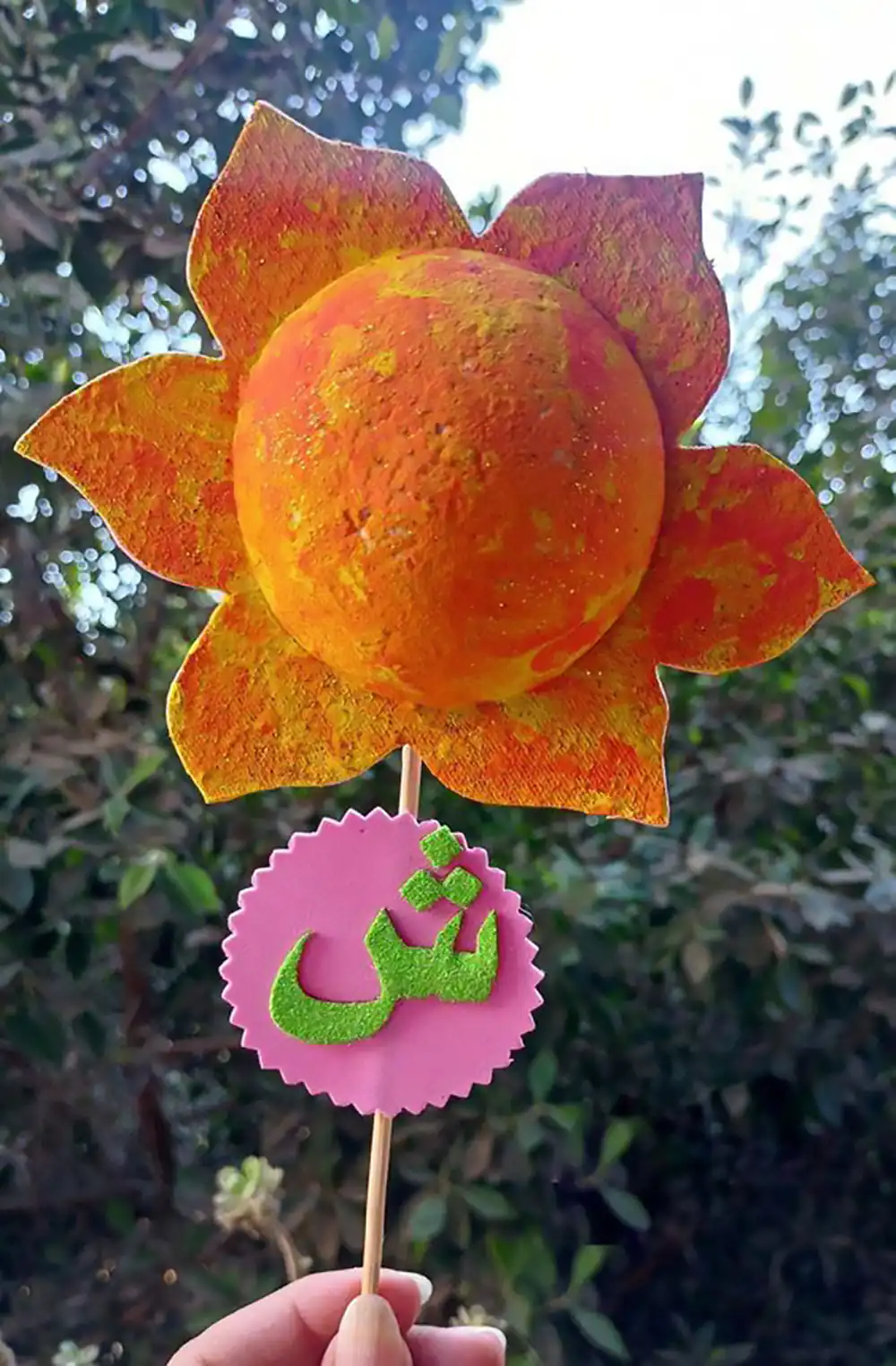 کاردستی با حروف الفبا کلاس اول