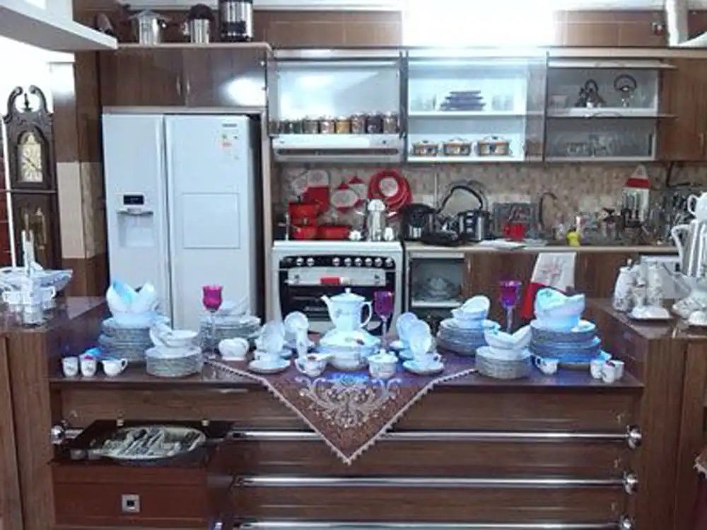 خاص ترین چیدمان آشپزخانه عروس
