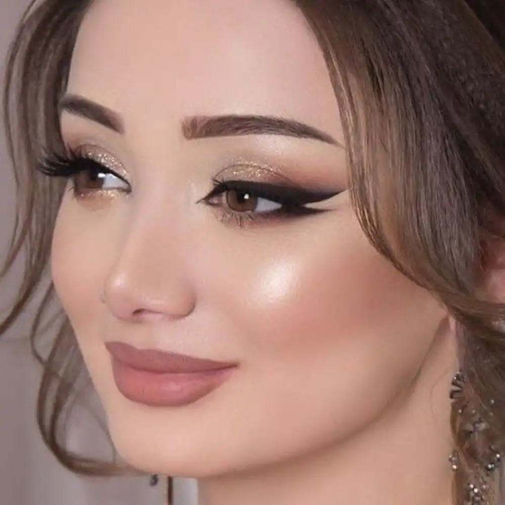 مدل آرایش صورت ملایم مجلسی